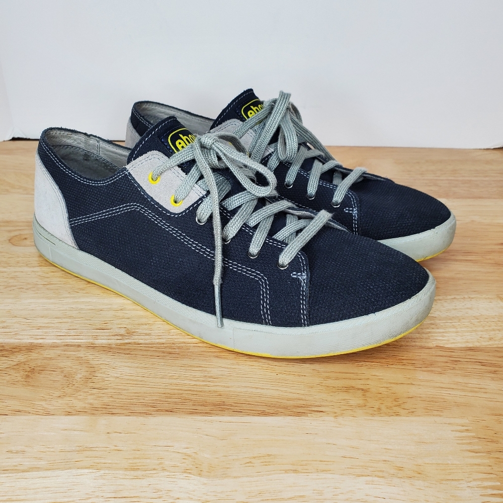 Ahnu Stockton Sneakers Shoes Mens 10.5 Blue Gray